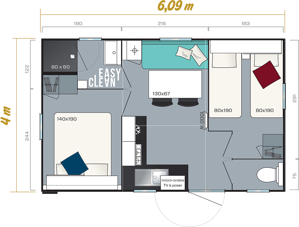 mobilhome_venus_25m2_camping_bel_air_bordeaux_plan