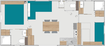 mobilhome-vp2chambres-camping-bel-air-bordeaux-plan