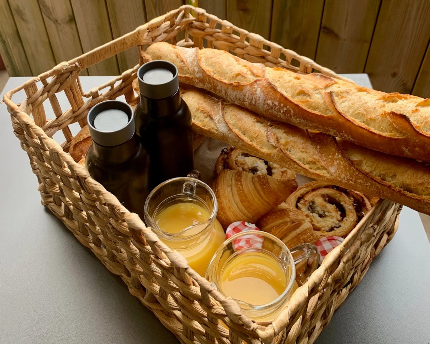 Petit déjeuner et pain